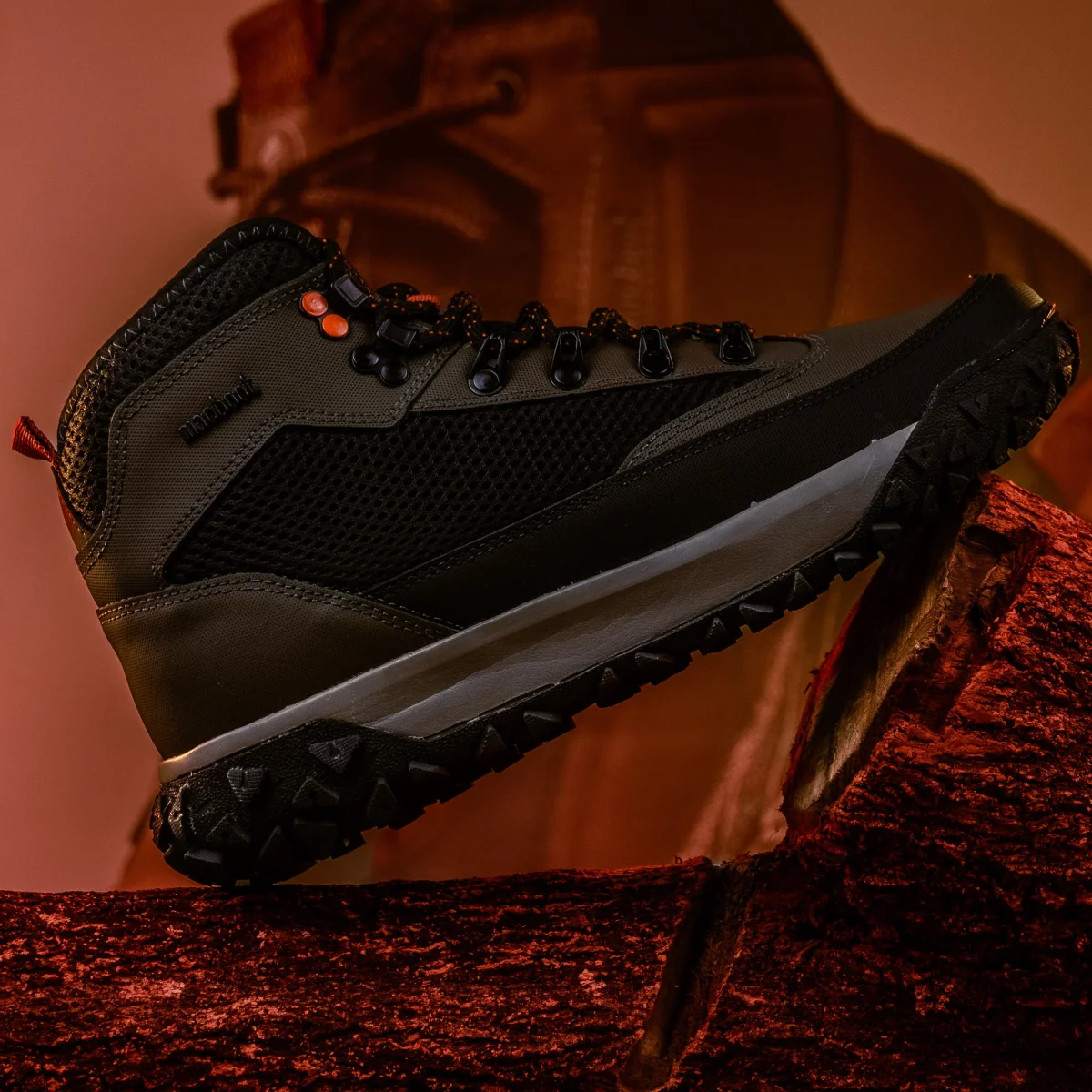 Bota Adventure Cano Alto Macboot Bourbon 02 Preto/Marrom - Image 3
