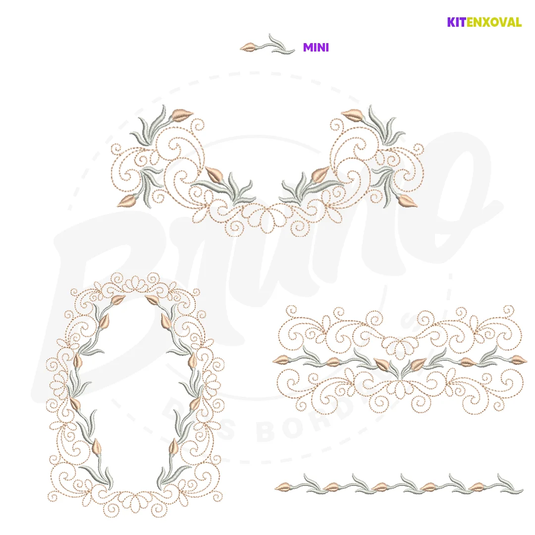 Kit Enxoval #182 – Arabesco - Image 2
