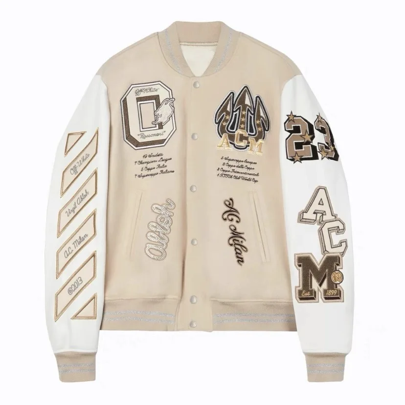 Jaqueta Off-White Varsity AC Milan- STREAKER - Image 3