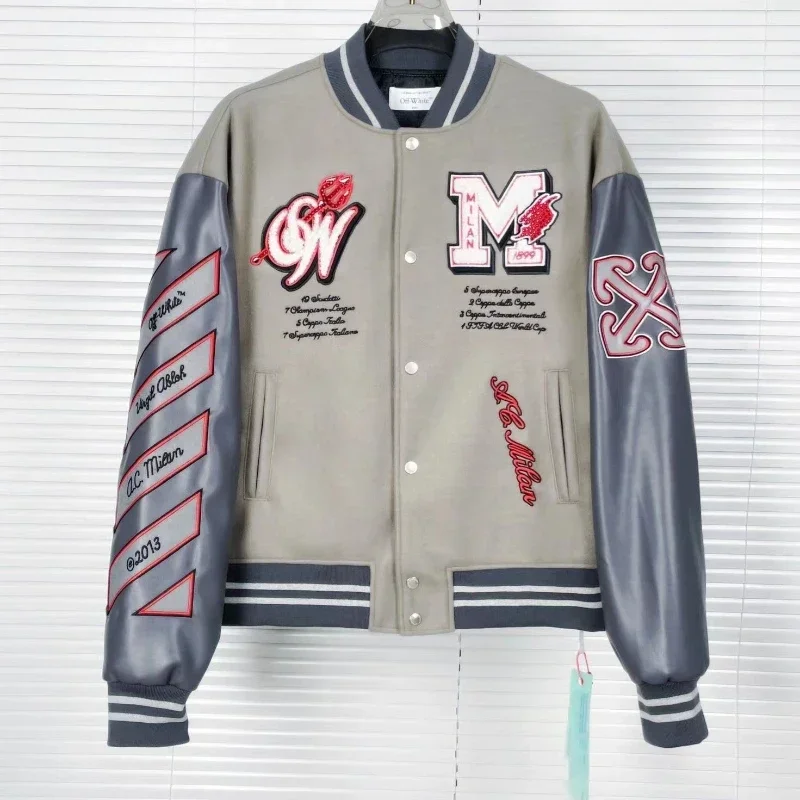 Jaqueta Off-White Varsity AC Milan- STREAKER - Image 8
