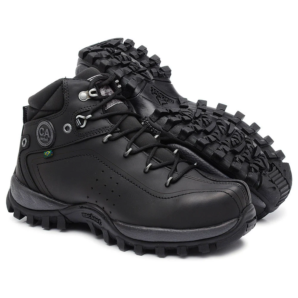 Bota De Segurança Cano Alto Macboot C.A0004 Preto Emborrachado 39.743 - Image 3
