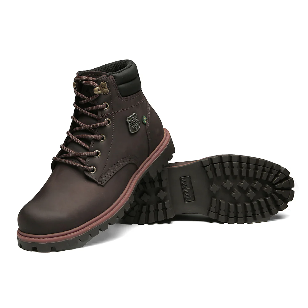 Bota Motors Cano Alto Macboot Kenko 06 Café - Image 6