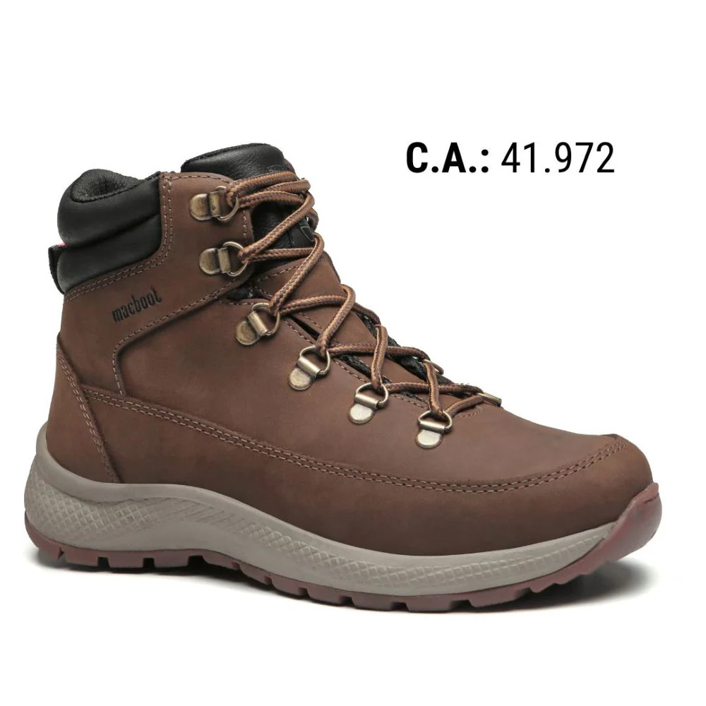 Bota De Segurança Cano Alto Macboot MAC PRO 06 Marrom - Image 4